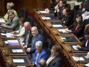 NDP Leader John Horgan is seen prior to the Speech from Throne in Victoria, Thursday, June 22, 2017.