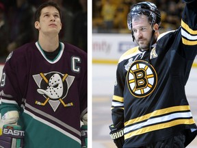Retired B.C. hockey players Paul Kariya of Burnaby and Mark Recchi of Kamloops have both been inducted into the Hockey Hall of Fame.