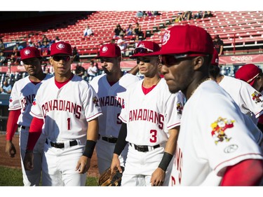 The Vancouver Canadians home opener vs the Everett AquaSox.