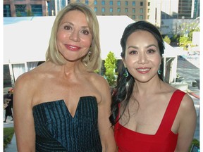 Society doyennes Pamela Richardson and Priscilla Lam chaired the garden party on the front steps of the Vancouver Art Gallery. Four hundred guests shelled out $1,000-a-ticket to support the venerable art institution.