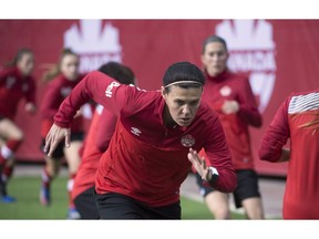 Christine Sinclair and the Canadian women's soccer team will host the U.S. on Nov. 9 at B.C. Place.