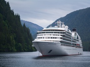 Seabourn Sojourn in Misty Fjords. Seabourn’s first Alaskan cruises in 15 years include new ports, experiences in BC and Alaska.