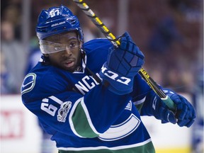 Jordan Subban has spent the past couple of seasons with the Utica Comets, the Vancouver Canucks' farm team.