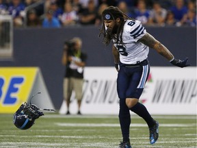 If you think the Argos' Marcus Ball is upset about this penalty call, you should see the CFL fan who lost $1 million due to a block in the back call on a kick return.