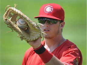 First baseman Kacy Clemens was 2-for-5 with two RBI and a run in the Canadians' 7-6 win over Salem-Keizer on Saturday.