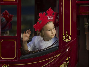 Thousands of people attended the Canada150 parade in Vancouver, B.C., July 2, 2017.