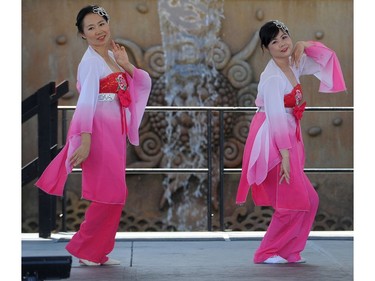 Hanyang Arts in performance during the annual Fusion Festival in Surrey, BC., July 23, 2017.