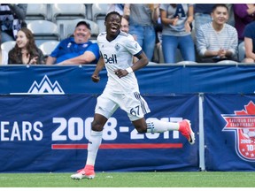 Alphonso Davies of the Vancouver Whitecaps, 16, is known to all soccer teams around the world, but still manages to block out a lot of the white noise and keep his laser-like focus.