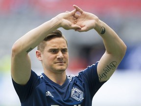 Vancouver Whitecaps fullback Jake Nerwinski has settled in with the team in his rookie season.