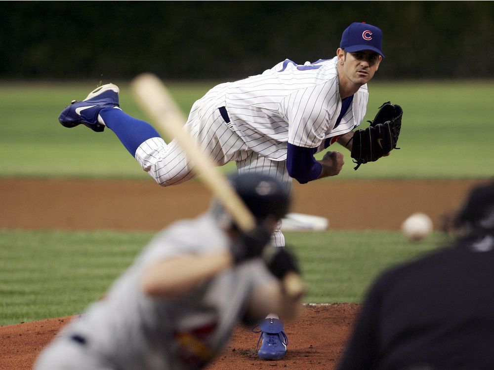 Kerry Wood during the Chicago Cubs vs San Diego Padres game on