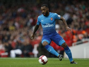 All eyes will be on French striker Alexandre Lacazette when Arsenal kicks off its Premier League season on Friday at Leicester City.