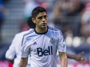 Whitecaps midfielder Matias Laba.