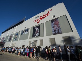 The line up to enter the sold-out Vancouver Canadians game against the Tri-City Dust Devils at Nat Bailey in July stretched around the stadium.