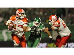 Quarterback Jonathon Jennings of the B.C. Lions, looking to rebound from a Sunday stinker in Saskatchewan, faces the Calgary Stampeders on Friday at B.C. Place Stadium.