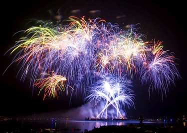 Canada's display impressed onlookers at the Celebration of Light finale Saturday, Aug. 5.