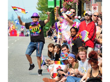 VANCOUVER, BC., August 6, 2017 -- Scenes from the 39th Annual Vancouver Pride Parade presented by the Vancouver Pride Society in Vancouver, BC., August 6, 2017.  (NICK PROCAYLO/PostMedia)  00050172A ORG XMIT: 00050172A [PNG Merlin Archive]
Nick Procaylo, PNG