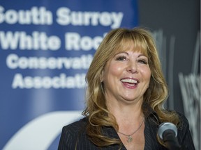 Former Surrey mayor Dianne Watts.