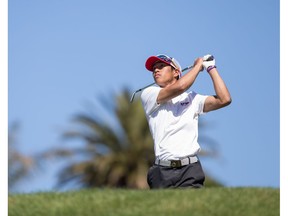 Chris Crisologo of Richmond, who enjoyed a superb golf season as an amateur, didn't answer if he plans to turn pro after finishing his final year with the Simon Fraser University golf team.
