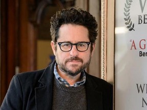 FILE - In this March 2, 2017 file photo, director-producer J.J. Abrams poses for a portrait to promote &ampquot;The Play That Goes Wrong&ampquot; at the Lyceum Theatre in New York. Abrams is returning to ‚ÄúStar Wars,‚Äù and will replace Colin Trevorrow as writer and director of ‚ÄúEpisode IX.‚Äù Disney announced Abrams return on Tuesday, Sept. 12. (Photo by Christopher Smith/Invision/AP, File)