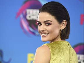 Actress Lucy Hale's bob haircut is on-trend for fall, stylists say.