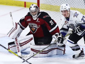 Ryan Kubic was traded by the Vancouver Giants on Wednesday to the Saskatoon Blades.