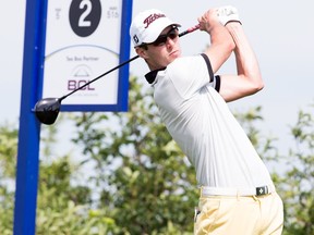 James Allenby (above) enters the weekend in a neck-and-neck battle with Mission’s Kevin Stinson atop the Vancouver Golf Tour order of merit.