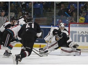Vancouver Giants' netminder Ryan Kubic went 15-32-3-3 last season, with a 3.67 goals against and .895 save percentage.