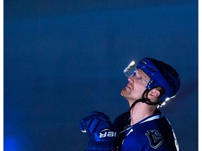 Henrik Sedin prays for a miracle as the Canucks get ready to start another season.