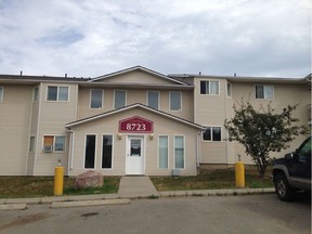 Fort St. John building where terror suspect Othman Hamdan lived. RCMP raided Hamdan¹s suite in this apartment building on Friday, July 10, 2015 in connection with its investigation into online postings advocating violence on behalf of the Islamic State.
