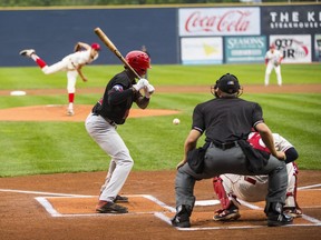 The Vancouver Canadians took a 1-0 lead in their best-of-three Northwest League Division playoff series Wednesday with a 2-1 win over the Spokane Indians at Nat Bailey Stadium. Shortstop Logan Warmoth hit a two-run home run in the top of the 8th inning to break the scoreless tie. Spokane rallied with one run in bottom of the ninth but came up short. Game 2 of the series will be played today at 7:05 p.m. with Game 3, if necessary, going Friday at 7:05 p.m.