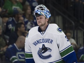 The Canucks recalled goaltender Thatcher Demko from the Utica Comets.