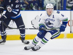 Vancouver Canucks Brock Boeser.