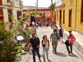 Revitalized neighbourhoods in the historic centre of Valparaiso are now a draw for tourists and locals.