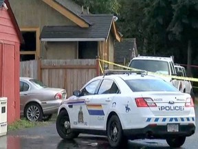RCMP, Nanaimo Fire Rescue and the B.C. Coroners Service are investigating after three people were found dead when crews responded to a fire on Nicol Street on Tuesday, Oct. 10, 2017.