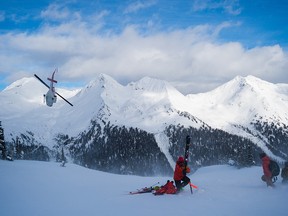 Hali-Skiing on untouched powder from Silvertip Lodge is one of many adventures in the Cariboo Chilcotin region.
