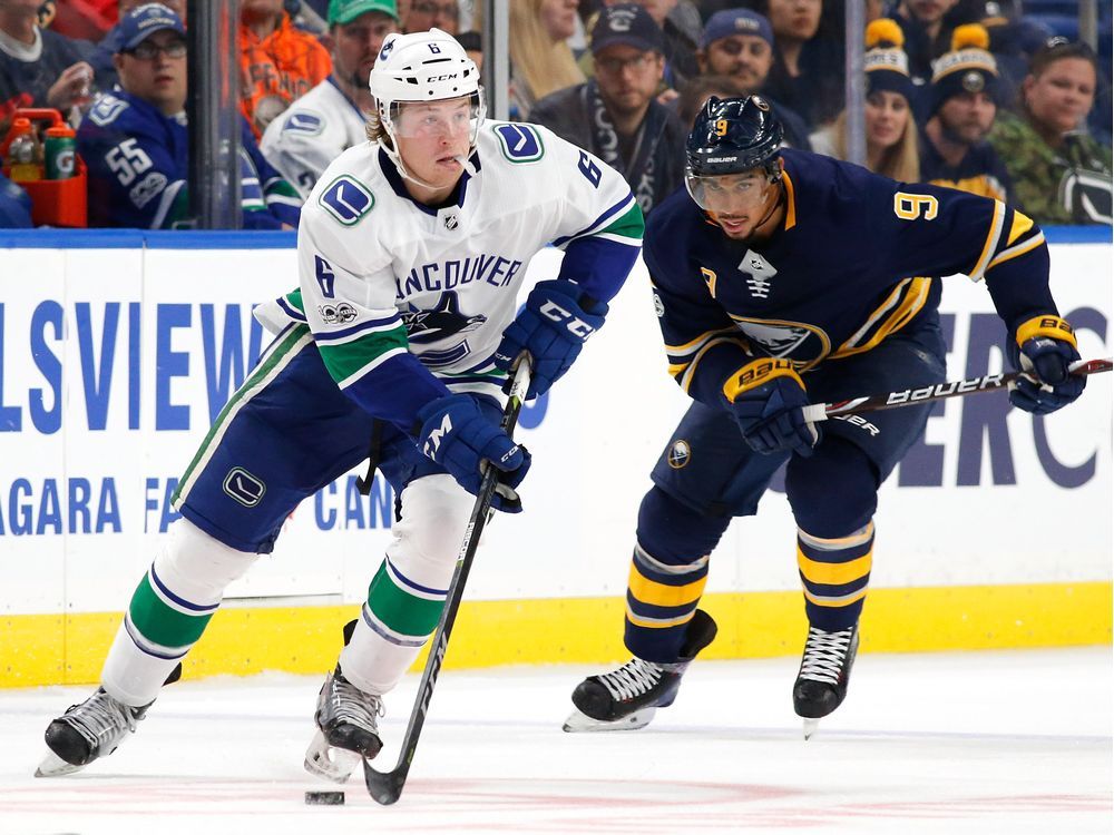 Boeser's dad gets to watch son in person again as Canucks star