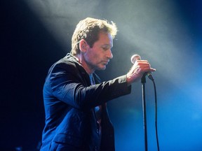 David Duchovny on stage last year.