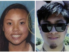 Rachel Nguyen, left, and Joseph Orbeso. Authorities speculate the two were involved in a 'sympathetic' murder-suicide after becoming lost in the heat of Joshua Tree National Park.