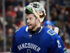 Jacob Markstrom showed fans and his teammates on Monday that he has the will to win and will do anything to help his team to victory.