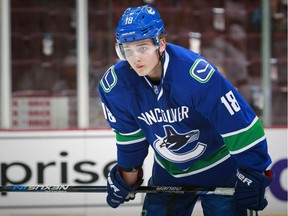 Jake Virtanen is one of three lottery picks in the Vancouver Canucks system. Ed Willes says the development of all three is crucial to the success of the team's rebuild.