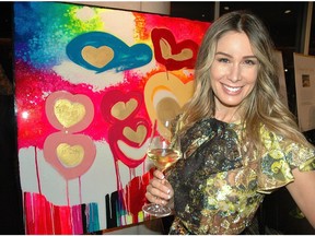 A special Hearts of Gold painting by Athena Bax and five Variety kids fetched $33,000 at the Gold Heart Gala. A well-heeled crowd attended the $375-a-ticket black-tie dinner and auction, staged at the Fairmont Pacific Rim.