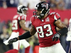 Former Atlanta Falcons' defensive end Dwight Freeney  is back in the NFL after agreeing to a deal to join the Seattle Seahawks. The 37-year-old has been without a job after spending last season with Atlanta. He'll be used as a pass rusher with Seattle after the loss of Cliff Avril to a neck injury.