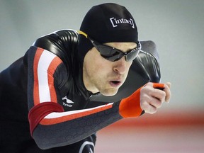 Canadian speed skater Denny Morrison.