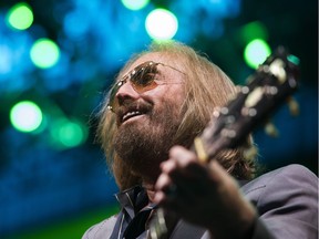 Tom Petty and the Heartbreakers perform at Rogers Arena in Vancouver on Aug. 17.