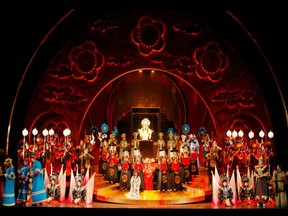 Puccini’s Turandot will play at the Queen Elizabeth Theatre in Vancouver. The Vancouver Opera production starts performances on Oct. 13.