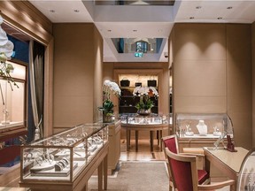 A look inside the new Chopard boutique in Vancouver located at 925 W Georgia St.