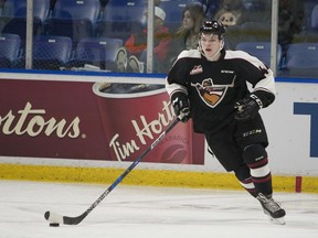 “His skating and willingess to carry the puck is what makes him elite. His skating is just so effortless. He’s such an efficient player,” former Kootenay Ice head coach Luke Pierce says of Bowen Byram.