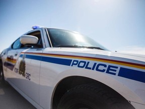 A British Columbia woman doubled her trouble when she arrived at the RCMP detachment in the north Okanagan apparently under the influence.