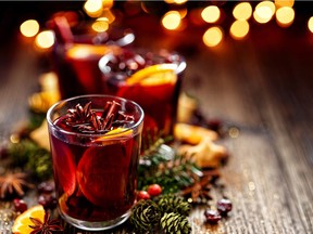 Mulled wine is a must this holiday season.