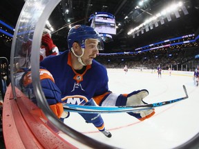 It will be up to Islanders defenceman Calvin De Haan to try and shut down the Canucks top line of Bo Horvat, Sven Baertschi and Brock Boeser tonight.